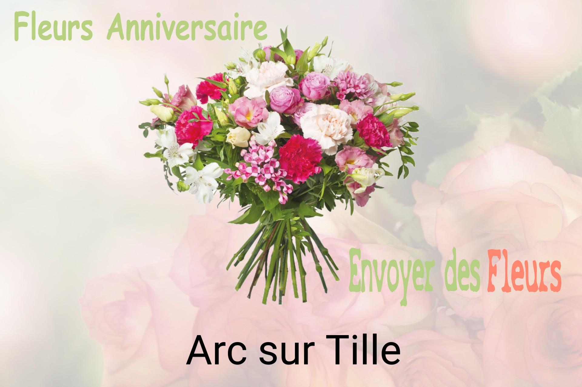Bouquet de fleurs d’anniversaire livré à Arc-sur-Tille