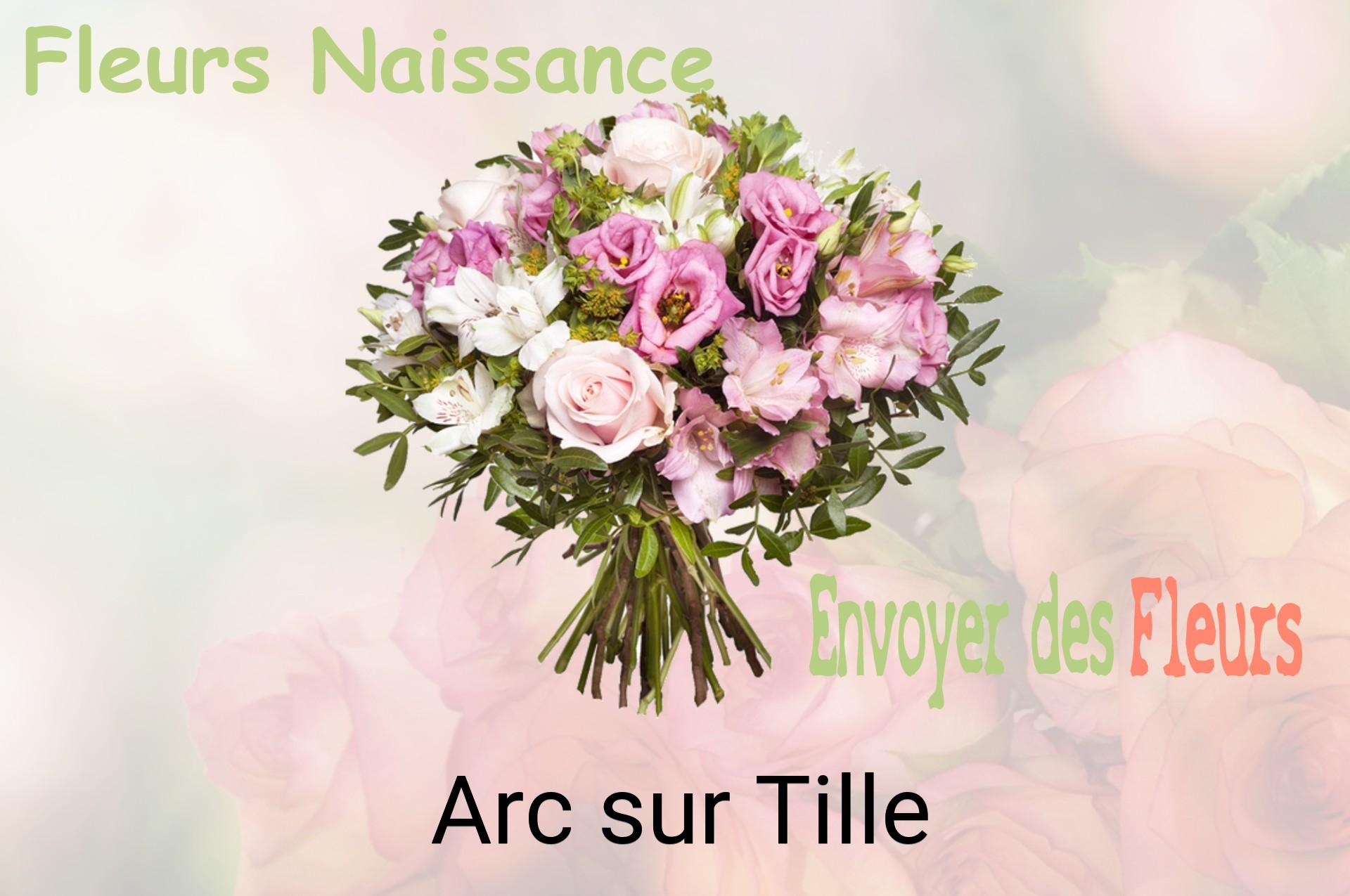 Bouquet de fleurs de naissance livré à Arc-sur-Tille