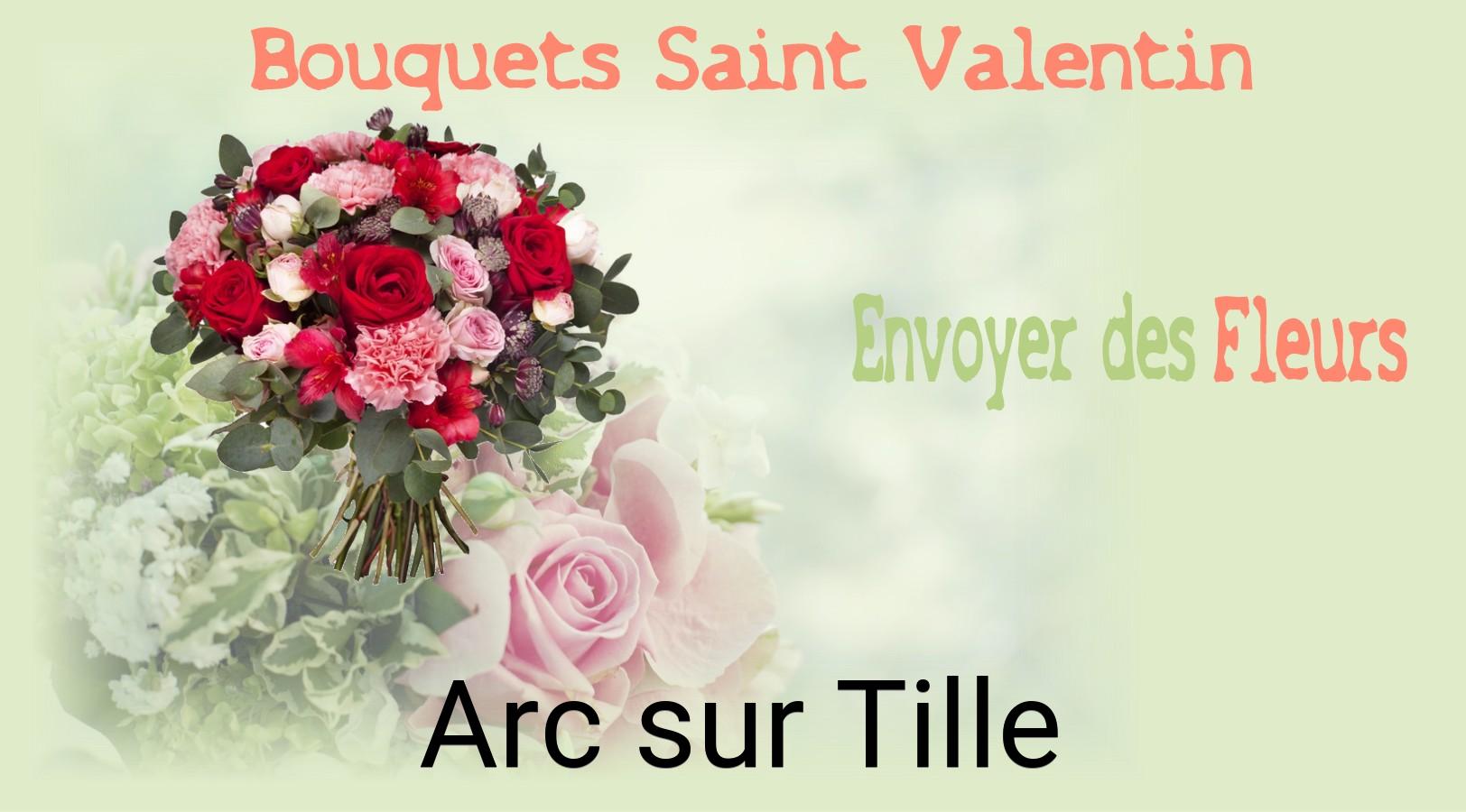 Roses de Saint-Valentin livrées à Arc-sur-Tille